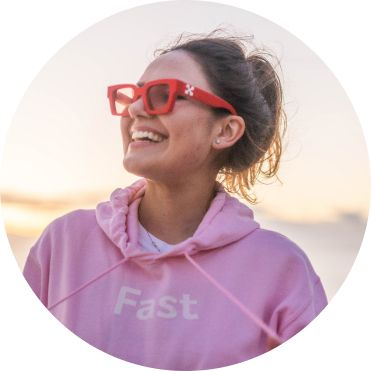 Avatar de una chica sonriendo